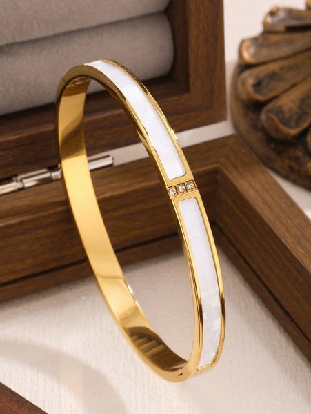 Sparkling  Heart Zirconia Bracelet Jewelry.