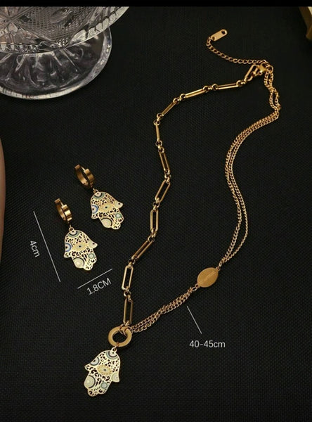 Sparkling Evil Eye Luxe Set