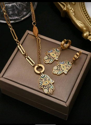 Sparkling Evil Eye Luxe Set